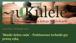 uCKulele - nauka gry na ukulele- Kielce